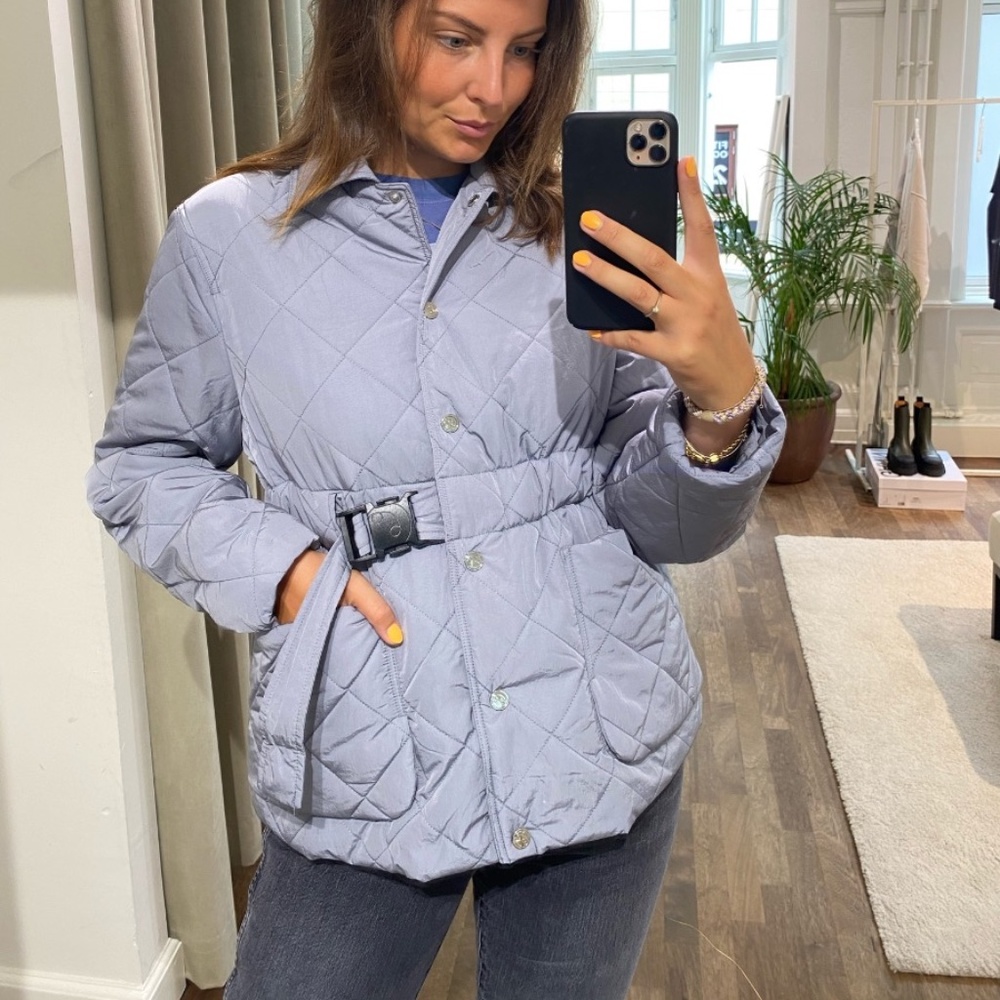 REMAIN BIRGER CHRISTENSEN Remain Loraine Jacket - Size Small CREAM